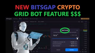 Guide How To Increase Bitsgap Crypto Grid Trading Bot Strategy Profit with New Add Funds Feature [upl. by Hael]