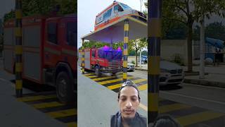 When the emergency vehicle meets 🚒🚑😳 shorts youtubeshorts shortfeed automobile ambulance [upl. by Adaner193]