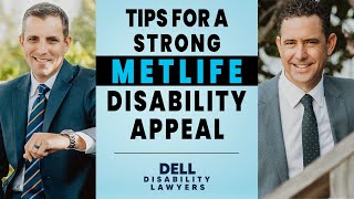 Denied by Metlife Tips from Disability Insurance Attorneys for ERISA Disability Appeal Claim Help [upl. by Atiekram]