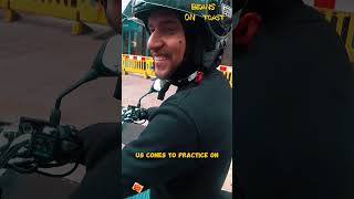 This scooter rider was doing so well until shorts funnyvideo learner scooter [upl. by Viveca]