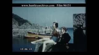 Looe And Polperro Cornwall 1950s  Film 96151 [upl. by Aeet]