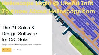 Helioscope Login  Useful Info To Know About Helioscopecom [upl. by Ahsoym842]