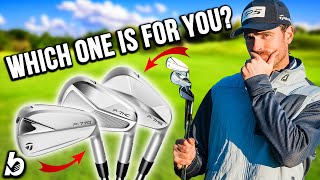 NEW Taylormade P770 vs P7MC vs P7MB irons 2023 [upl. by Alius]