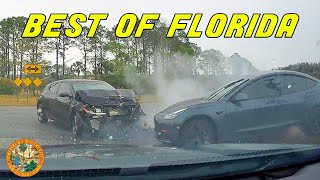 BEST OF FLORIDA DRIVERS 2023  40 Minutes of Road Rage Accidents Convenient Cop amp More [upl. by Wheeler]