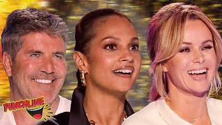 5 Funniest Stand Up Comedy GOLDEN BUZZER Auditions On BGT [upl. by Etteneg905]