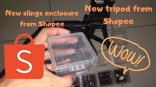 Rehousing my common slings  Shopee Sling enclosures  New tripod  Vlog 9 [upl. by Suiradel]