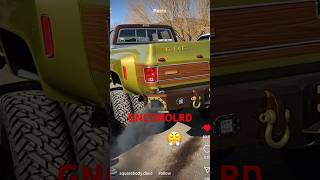 Dually gmc gmc dually gmc squarebody tunned diesel gncsworld ytshorts viral liftedtrucks [upl. by Adekram]