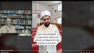 ŞAFİİ MEZHEBİNİN FARZLARI varmış ALLAHIN FARZLARI olması gerekmiyor mu ve NAMAZIN ayetler ile delili [upl. by Aisatna]