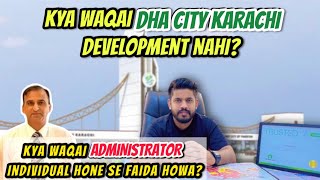 DHA CITY KARACHI Current DEVELOPMENT amp RATES UPDATE 500YARDS STARTING PRICE 50LAC AUGUST2024 [upl. by Christos]