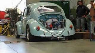 1961 Beetle with 2276cc engine on the dyno [upl. by Odlaner]