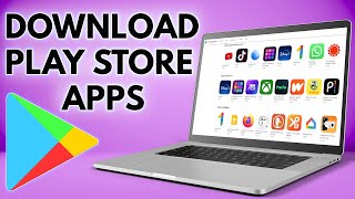 How To Download Google Play Store Apps On PC Win788110 [upl. by Susejedesoj]