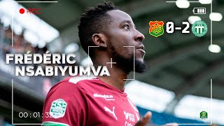 Frédéric Nsabiyumva Highlights Västerås SK vs GAIS  Superettan 2023  Matchweek 15 [upl. by Olotrab215]