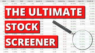 The Ultimate Stock Screener Finviz [upl. by Mctyre]