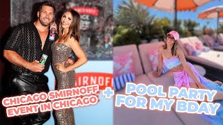 MY BIRTHDAY PARTY  Smirnoff Event in Chicago  Scheana Shay [upl. by Brace]