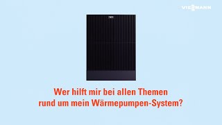 Wer hilft bei allen Themen rund ums WärmepumpenSystem  Viessmann [upl. by Lacy652]