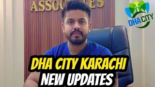 DHA CITY KARACHI NEW UPDATES CURRENT SITUATION [upl. by Enomsed282]