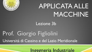 Meccanica applicata alle macchine Lezione 3b [upl. by Srednas]