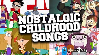 Throwback Childhood Theme Songs ✨ Nostalgic Childhood Songs [upl. by Ybrad]