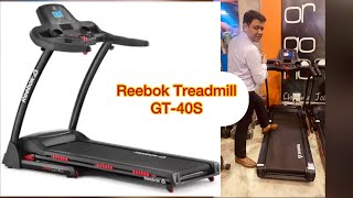 Review for Reebok Treadmill GT40S by Puneet Garg ufitindia [upl. by Einnalem724]