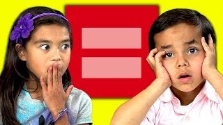 Kids React to Gay Marriage [upl. by Arakaj]