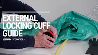 External Locking Cuff Glove Exchange Guide from Respirex [upl. by Quita]