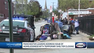 Manchester homeless encampment returns as shelter set to close [upl. by Eaver]