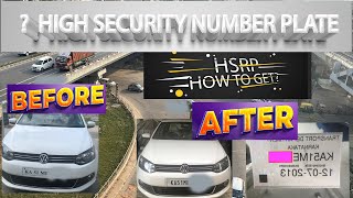 hsrp number plate apply online karnataka hsrp number plate apply online tamilbookmyhsrp [upl. by Alra]