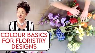 Fundamentals of Floristry The Basics of Colour in Floral Designs [upl. by Airpal]