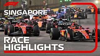 Race Highlights  2023 Singapore Grand Prix [upl. by Jaffe]