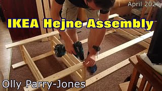 Ikea Hejne Assembly [upl. by Nibor]