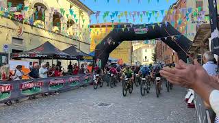 Partenza della Appenninica MTB race [upl. by Gracia818]