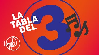 Canción de la Tabla del 3  Las Tablas de multiplicar  Canciones para crecer [upl. by Nylkcaj979]