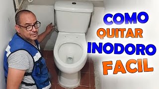 ► Como QUITAR un INODORO del BAÑO muy PEGADO [upl. by Oralia678]