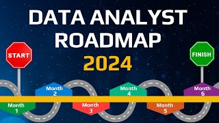 Data Analyst Roadmap 2024  Land a Data Analyst Job in 6 Months [upl. by Daffodil688]