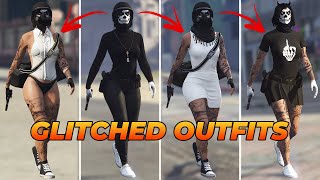 Easy GTA 5 Female Outfits with GLITCHES [upl. by Ijan480]