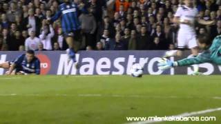 Gareth Bale VS Maicon Tottenham 3 Inter 1 [upl. by Novihs]