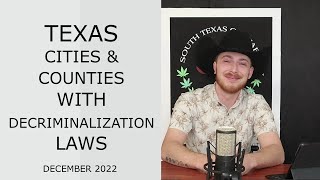 Every Texas City and County With Cannabis Decriminalization [upl. by Sergeant957]