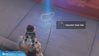 Collect COG Tags All Locations  Fortnite DeltaOne Challenges [upl. by Langsdon]