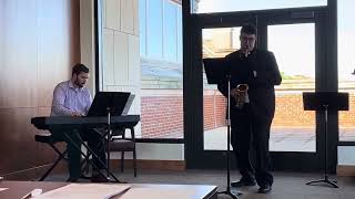 2024 OSSAA State Solo and Ensemble Contest Kaden Nirschl Alto Saxaphone Solo [upl. by Myrtie240]