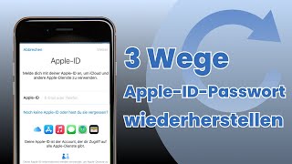 iOS1617 AppleIDPasswort vergessen 3 Möglichkeiten zum Wiederherstellen des Apple IDPassworts [upl. by Mailliw]