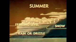 Air Masses and Fronts The Warm Front  USAF Aviation Training Film [upl. by Rodolphe]