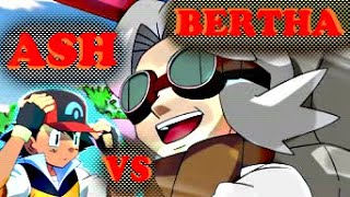 Ash Ketchum vs Bertha Sinnoh Elite 4 [upl. by Lanti]