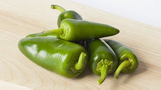 How to Cut amp Seed a Jalapeno Pepper Without Gloves [upl. by Page572]