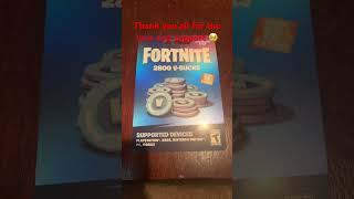 Free V bucks code giveaway fortnite money vbucks ￼ [upl. by Florenza426]