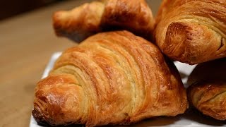 Video ricettaquotCornetti sfogliati alla francese 100 grano duroquot Croissant Aglio in Camicia [upl. by Rutra860]