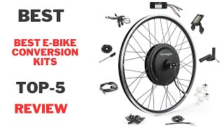 Top5 Best E Bike Conversion Kits 2024  Best Products Review [upl. by Aicelef]