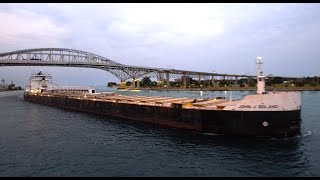 JOHN J BOLAND  Downbound Port Huron Michigan 9112024 [upl. by Shivers270]