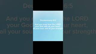 Deuteronomy 65 verseoftheday jesus chickenfinger verseoftheweek bibleverseoftheday bible [upl. by Jardena]