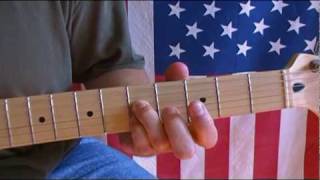 CCR Fortunate Son Guitar Lesson How To Play [upl. by Reinnej]