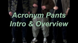 Acronym Pants Introduction amp Overview p10 p23 p30 [upl. by Wall89]